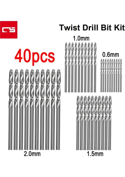 3.17 Büküm Matkap Ucu Kiti 0.6/1.0/1.5/2.0mm Mini Matkap Chuck Hızlı Değişim Anahtarsız Uç Adaptörü 2.0/2.35/3.0/3.17/5.0 Tutucu Kelepçe Araçları (Yurt Dışından)
