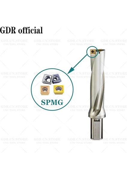 4d C25-D20.5-SP06 Yüksek Kaliteli Wc Sp Matkap Uçları U Matkap C20 C25 C32 Sp Serisi Matkap Uçları 2d 3D 4d 5d Metal Matkap Uçları Spmg Sp Insert Hızlı U Matkap (Yurt Dışından)