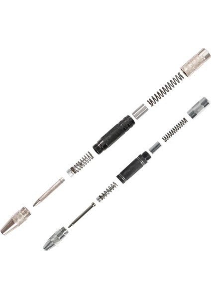 130MM Otomatik Merkez Yumruk Darbe Yaylı Ayarlanabilir Gerginlik Metal/cam/ahşap Için Delme Işaretleme Aracı (Yurt Dışından) fırsatları