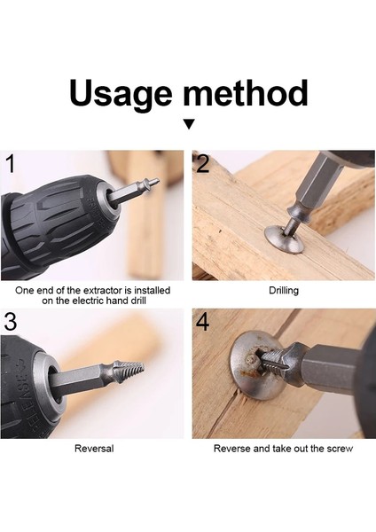 6 Pcs Altın Kutu ile 4/5/6 Adet Hasarlı Vida Çıkarıcı Matkap Ucu Çıkarıcı Matkap Seti Kırık Hız Çıkışı Cıvata Çıkarıcı Cıvata Saplama Sökücü Aracı Yıkım (Yurt Dışından) fırsatları