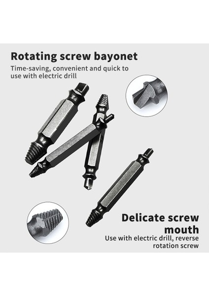 6 Pcs Altın Kutu ile 4/5/6 Adet Hasarlı Vida Çıkarıcı Matkap Ucu Çıkarıcı Matkap Seti Kırık Hız Çıkışı Cıvata Çıkarıcı Cıvata Saplama Sökücü Aracı Yıkım (Yurt Dışından) indirimleri