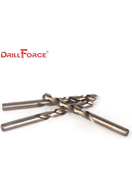 3.4mm 10 Adet Drillforce Tools M42 Kobalt Matkap Ucu Seti, Hss-Co Matkap Seti 0.5-10MM, Sertleştirilmiş Çelikte Delme Için, Dökme Demir Paslanmaz Çelik (Yurt Dışından)