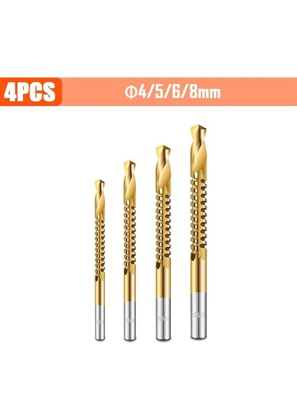 Set 14 3/4/5/6 Adet Kobalt Matkap Ucu Spiral Vida Metrik Kompozit Dokunun Matkap Kesme Delme Parlatma Ağaç Işleme Hss Elektrikli El Aletleri (Yurt Dışından)