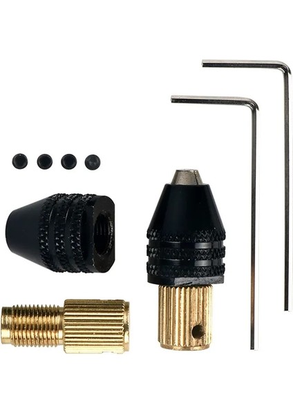 10 Adet Mini Matkap Ucu 2mm 2.35MM 3.17MM Elektrik Motor Mili Mini Matkap Chuck Fikstürü Kelepçe Küçük Matkap Chuck Adaptörü Bit Mikro Chuck Sabitleme Cihazı (Yurt Dışından)