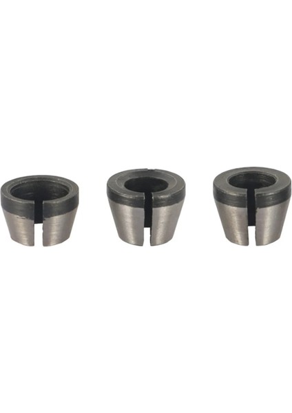 3 Adet 6MM/6.35MM/8MM Collet Chuck Gravür Kırpma Makinesi Ayna Adaptörü Freze Kesicisi Yönlendirici Bit Pensetler (Yurt Dışından)