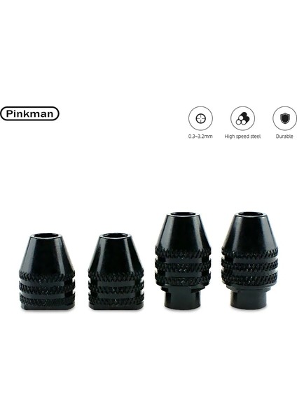 Uzun M7X0.75 Pinkman Çok Mandrenli Anahtarsız Mandren Dremel Döner Aracı Mini Matkap Chuck Adaptörü Mini Mandril Dremel Anahtarsız Matkap Chuck (Yurt Dışından)