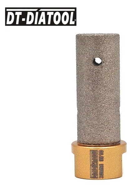 20MM M10 Konu DIATOOL1PC Elmas Freze Uçları M14 58 M10 Parmak Uçları Delik Testere Taşlama Kesiciler Porselen Mermer Granit Dia 10/15/20/25MM (Yurt Dışından)