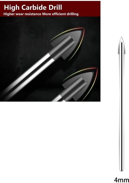 8mm Matkap Ucu 3-12MM Cam Matkap Ucu Tungsten Karbür Uçlu Seramik Karo Kesici Güç Aracı 1/4 "hex Shank Elektrikli El Aletleri Matkap Ucu (Yurt Dışından) modelleri