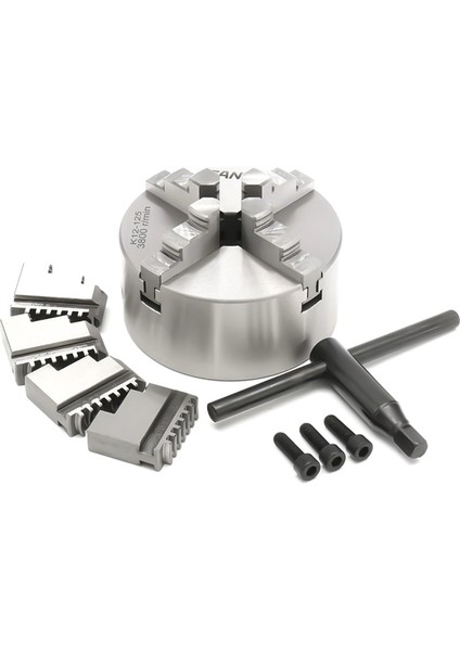 M14-6MM K01-50 Torna Aynası Üç Çene M14 * 1 Biyel K01-50/63/80/100 Kendinden Merkezleme Mini Dıy Metal Ahşap Torna Araçları (Yurt Dışından)