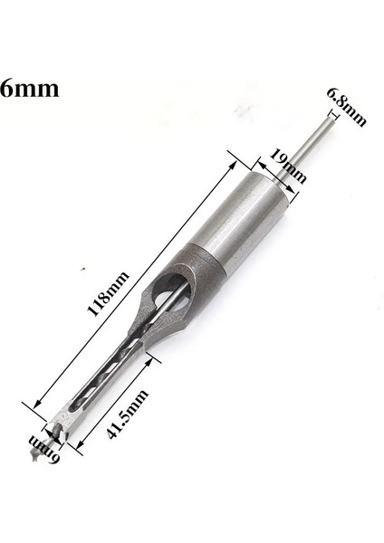 16MM Hss Büküm Matkap Uçları Ağaç Işleme Matkap Araçları Seti Seti Kare Burgu Zıvana Açma Keski Matkap Seti Kare Delik Genişletilmiş Testere 6.0mm ~ 16MM (Yurt Dışından) fiyatları