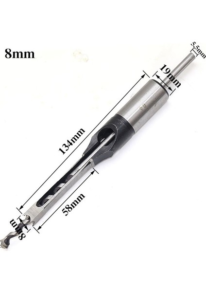 16MM Hss Büküm Matkap Uçları Ağaç Işleme Matkap Araçları Seti Seti Kare Burgu Zıvana Açma Keski Matkap Seti Kare Delik Genişletilmiş Testere 6.0mm ~ 16MM (Yurt Dışından) fırsatları