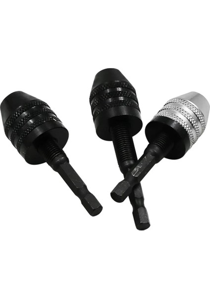 Stil 5 Matkap Chuck Anahtarsız Şaft Chuck Kelepçesi 0.3-8mm Mini Matkap Chuck Adaptörü 1/4 ''hex 2.35/3mm Yuvarlak Şaft Matkap Ucu Tornavida Aracı (Yurt Dışından)