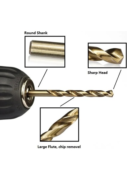 1.0mm 10 Adet Cmcp 1.0-13MM Kobalt Kaplamalı Büküm Matkap Ucu Seti Hss M35 Tabancası Matkap Ucu Ahşap/metal Delik Kesici Elektrikli El Aletleri (Yurt Dışından) modelleri