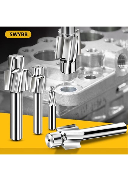 Hss-Tin M18X28 Hss Havşa Cıvata Matkap Havşa Freze Kesici M3 Kalay Kaplı M4 M5 M6 M12 Cnc Havşa Vida Altıgen Delik Metal Aracı (Yurt Dışından)