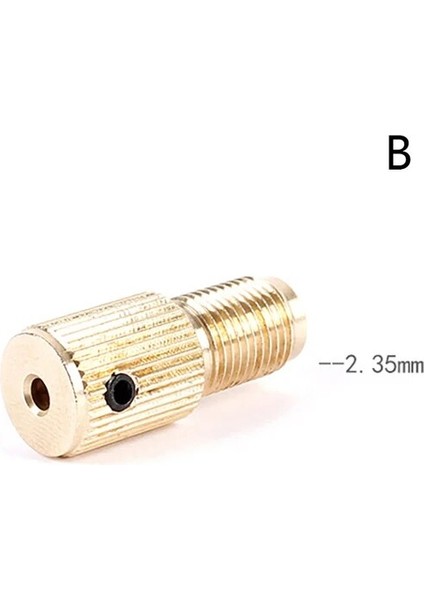 2.35MM Mil Deliği 2.0/2.35/3.0/3.17/5.0mm Mini Matkap Chuck 3 Çene Hızlı Değişim Anahtarsız Matkap Ucu Adaptörü 0.3-3.2mm Tutucu Kelepçe Sabitleme Cihazı Araçları (Yurt Dışından)
