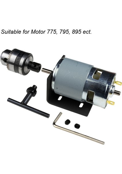 Ayna Mili 10MM Mini Elektrikli Matkap Aynası 1.5-10MM Montaj B12 Konik Konnektör Çubuk Motor Şaftı Chuck Adaptör Anahtarı ile Matkap Için Anahtar Güç Aracı (Yurt Dışından) indirimleri