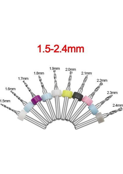 10 Adet 0.1-1mm 0.1-3.0mm Baskı Devre Kartı Matkap Uçları Karbür Mikro Matkap Uçları Cnc Pcb Büküm Matkap (Yurt Dışından) indirimleri