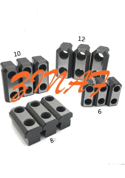 Jnt 5 Inç Sbt 5 6 8 Hidrolik Ayna T-Yuvası Cnc Torna Ayna Çeneleri Inç Iç Delik Işleme Tutucu Sıkıcı Kesme Aleti Içi Boş T Somun Bloğu (Yurt Dışından)
