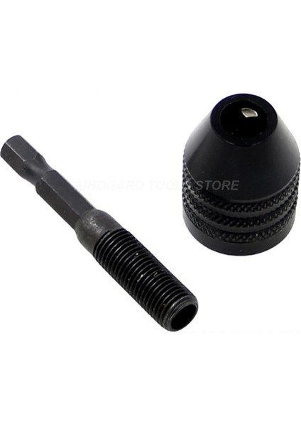 0.6-8mm Siyah Hex Shank Hızlı Değişim Dönüştürücü Elektrikli Mikro Motor Kelepçe Alaşımlı Anahtarsız Hızlı Değişim Dönüştürücü Matkap Parçaları Matkap Chuck Adaptörü (Yurt Dışından)