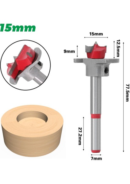 30MM 1 Adet Çap 15,20,25,30,35MM Ayarlanabilir Karbür Matkap Uçları Menteşe Delik Açıcı Sıkıcı Bit Uçlu Delme Aracı Ağaç Işleme Kesici (Yurt Dışından) modelleri
