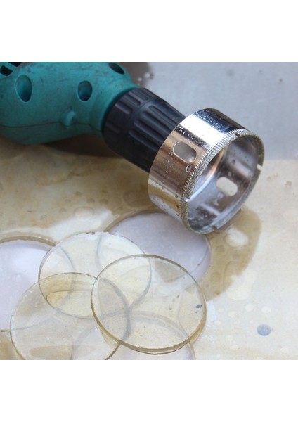 4mm Yüksek Kalite 1 Pc 3-200MM Cam Çekirdek Delik Testere Elmas Matkap Uçları Cam Karo Mermer Granit Için Kullanın Elektrikli Sondaj Araçları (Yurt Dışından)