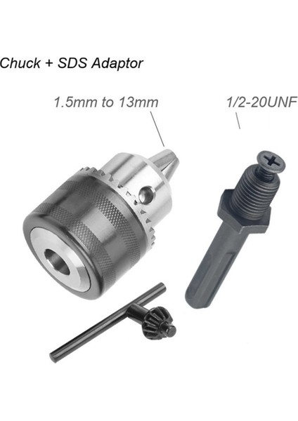 Ayna Sds Adaptör Anahtarı Matkap Ayna Adaptörü Dönüştürücü Matkap Uçları Yuvarlak Saplı 1.5-13MM 1-2-------"-20UNF Darbeli Sürücü Için Metal Artı Şaft (Yurt Dışından) fiyatları