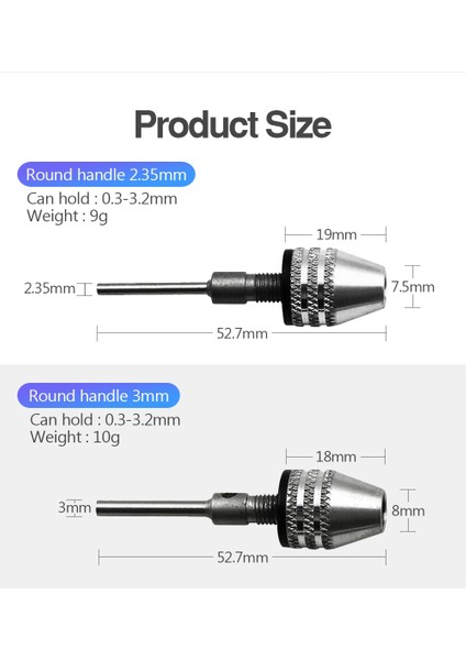 0365MMB Mini Anahtarsız Matkap Chuck Adaptörü Dönüştürücü Tornavida Sürücü Adaptörü Elektrik Motor Kelepçesi 1/4 "hex Shank Hızlı Değişim Dönüştürücü (Yurt Dışından) indirimleri