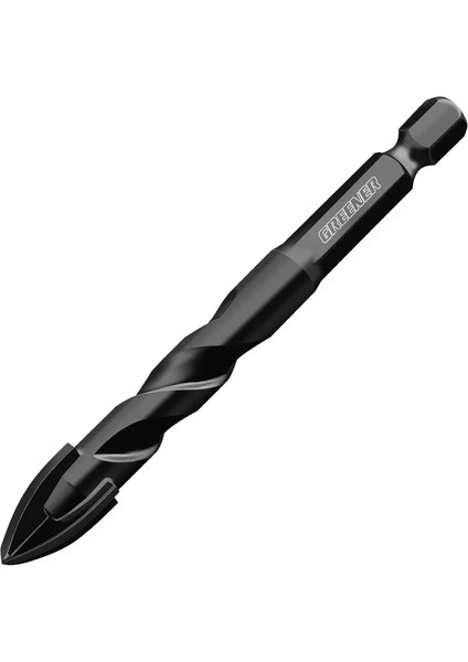 6mm 2 Adet Yeşil 3-12MM Dört Bıçaklı Beton Darbe Cam Matkap Çapraz Altıgen Kiremit Delme Ucu Özel Altıgen Şaft Sert Alaşım Tri (Yurt Dışından)