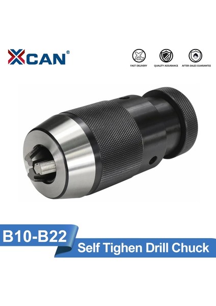 B10-(0.5-6MM) Xcan Anahtarsız Matkap Chuck B10/B12/B16/B18/B22 Matkap Için Anahtarsız Matkap Chuck Kendini Sıkma Otomatik Kilitleme (Yurt Dışından) fiyatları