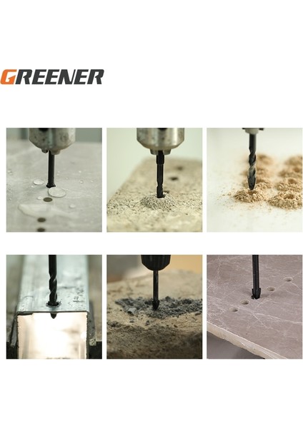 4mm 2 Adet A Yeşil Tungsten Karbür Cam Matkap Ucu Seti Alaşım Karbür Noktası 4 Kesme Kenarları ile Kiremit Cam Çapraz Mızrak Kafa Matkap Uçları (Yurt Dışından)