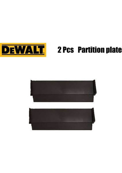 Bölmeler 2 Adet Tutucu Dewalt Matkap Parçaları Kutuları Dewalt Alet Aksesuarları Depolama Vidalama Ucu Sabit Matkap Ucu Saklama Kutusu Braketi Şerit (Yurt Dışından)
