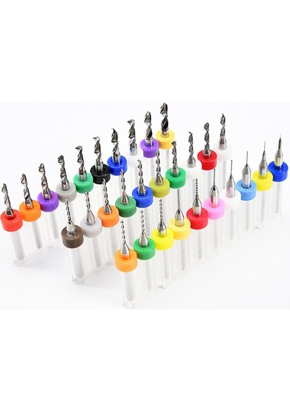 0.35MM 10 Adet 1 Takım Karbür Mikro Matkap Uçları Mini Delme Ucu Cnc Matkap Ucu Baskı Devre Sert Alaşım Pcb Matkap Ucu Küçük Matkap Ucu Seti (Yurt Dışından)