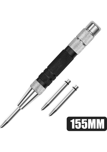 150MM Set Plus Otomatik Merkez Yumruk Darbe Yaylı Ayarlanabilir Gerginlik Delme Markalama Aracı Metal/cam/ahşap Için (Yurt Dışından)