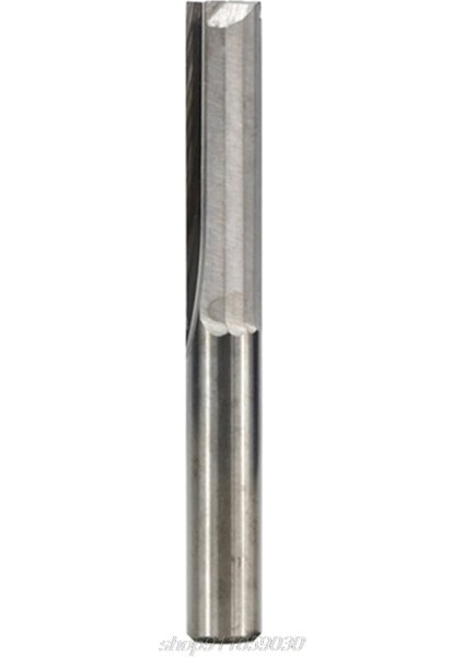 25 6mm Shank 2 Flüt Düz Uçlu Değirmen Karbür Cnc Router Bit Gravür Bit Düz Yuvası Freze Kesicisi Ahşap Aracı J08 21 Dropship (Yurt Dışından)