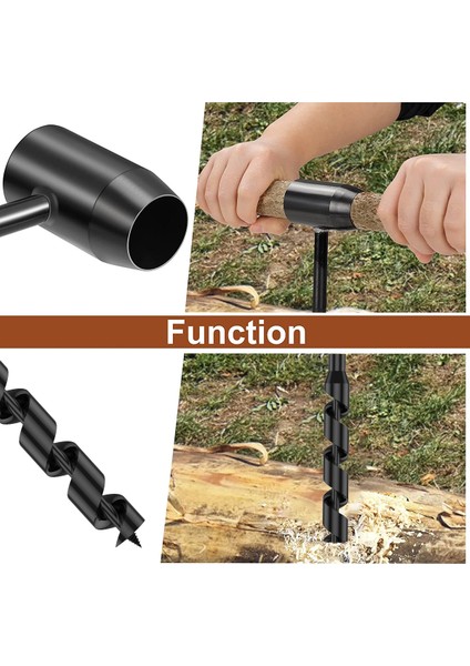 10 x 230MM Bushcraft El Matkap Karbon Çelik Manuel Burgu Matkap Taşınabilir Manuel Survival Matkap Ucu Kendinden Dokunarak Survival Ahşap Yumruk Aracı (Yurt Dışından) fırsatları