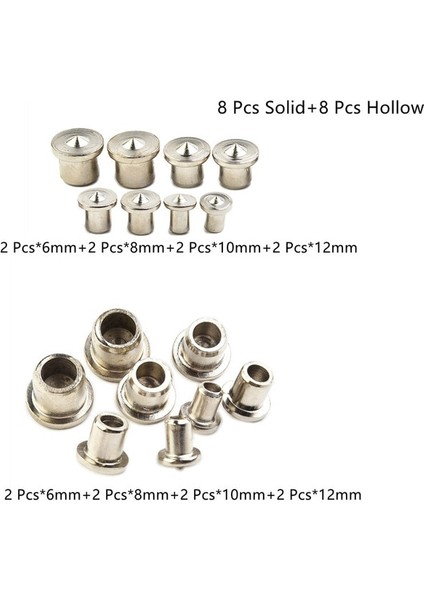 16 Katı Içi Boş Set Dübel Matkap Merkez Noktaları Pim Ahşap 6MM/8MM/10MM/13MM/12MM Dübel Zıvana Merkezi Seti Dübel Merkez Noktası Ağaç Işleme Ahşap Matkap Ucu (Yurt Dışından)