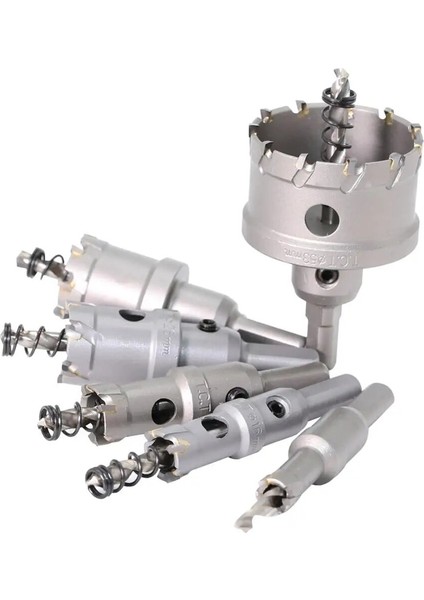 50MM 1 Adet 5A Karbür Ucu Tct Matkap Ucu Delik Testere 12-150MM Matkap Ucu Seti Delik Testere Kesici Paslanmaz Çelik Metal Alaşım Delme (Yurt Dışından)