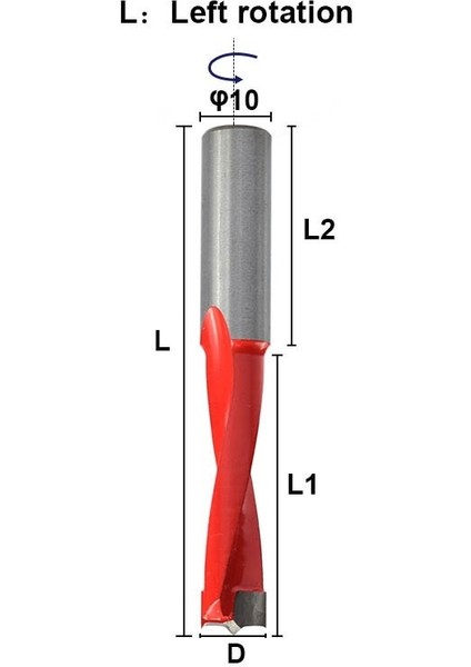 4X70R Xcan 1 Adet 4-10MM Sol/sağ Rotasyon Ahşap Forstner Matkap Uçları Yönlendirici Ucu Sıra Sondaj 2 Flüt Ahşap Delik Kesici Yönlendirici Matkap Ucu (Yurt Dışından) modelleri