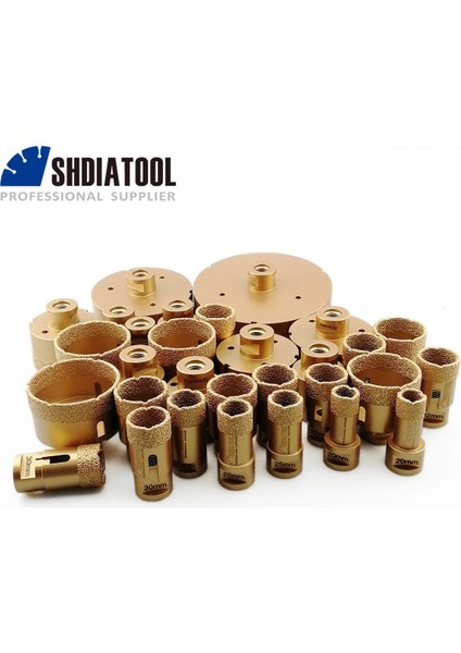 1 Adet 60MM, M14 Iplik Shdıatool Elmas Sondaj Karot Ucu Kuru Vakum Braze M14 Kiremit Duvar Delik Açıcı Testere Kesici Taç Granit Mermer Taş Seramik (Yurt Dışından) fiyatları