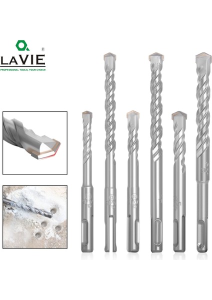 6mm 160MM Lavıe 1 Adet 4 5 6 7 8 10 12 Sds Plus Delik Testere Sondaj 110MM 160MM Elektrikli Darbeli Matkap Uçları Duvar Beton Tuğla Duvar Bit (Yurt Dışından)