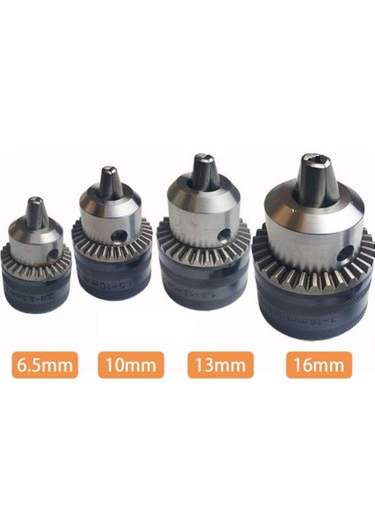 16MM Matkap Chuck Anahtarsız Hızlı Değişim 5 Adet/takım 6.5/10/13/16MM Yedek Adaptör (Yurt Dışından)