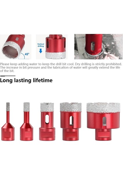 10MM 1 Adet 6MM-80MM Vakum Ipliği Lehimli Delik Açıcı Sondaj Karot Ucu M14 Açı Öğütücü Matkap Ucu Seramik Karo Granit Mermer Için (Yurt Dışından) modelleri