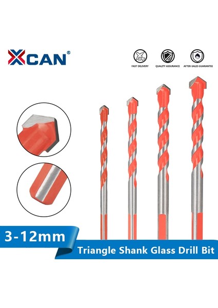 5 Adet 4-10MM Xcan Matkap Ucu Çok Fonksiyonlu Üçgen Matkap Seramik Karo, Beton, Duvar, Metal Ahşap Delme Delik Kesici Cam Matkap Ucu (Yurt Dışından) fiyatları