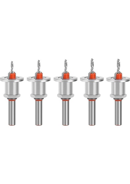 3mm Sınırlayıcı Havşa Matkap Ucu Ağaç Işleme Araçları Menteşe Sıkıcı Matkap Uçları 8mm Yuvarlak Şaft Ucu Dia: 2.8/3.0/3.2/3.5/4.0mm (Yurt Dışından)