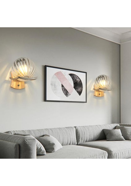 Kapalı Duvar Lambası, Yaratıcı Modern Minimalist Tarzı, 5016 Streaks & Amp; Temizle Işık Cam Abajur (Yurt Dışından) fırsatları