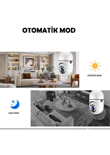 Kablosuz Kamera Gece Görüş Bebek Güvenlik Akıllı Ampul Wifi Kamera indirimleri