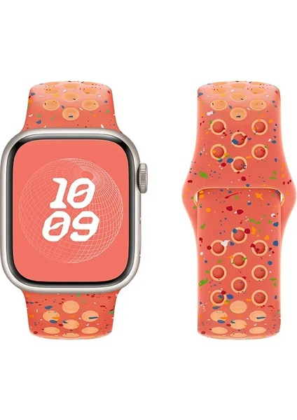 Apple Watch Uyumlu Spor Pro Silikon 38-40-41MM/SE/ULTRA/ULTRA2/HMS 2024/