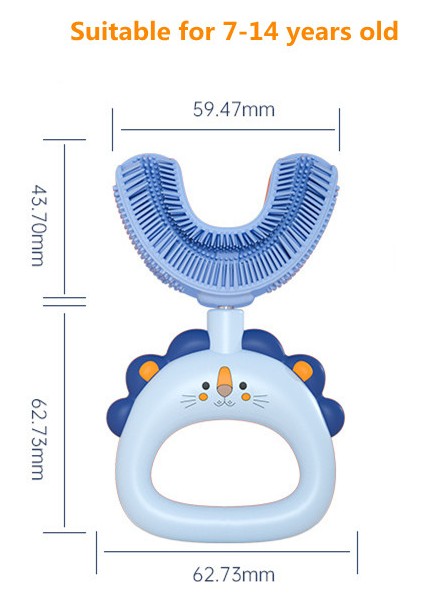 Tobein Love Çocuk U-Şekilli Diş Fırçası 7-14 Yaş (Yurt Dışından)