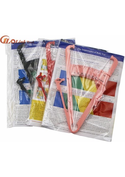 Beyaz 1 Pc Kişisel Vücut Yağ Kaybı Test Cihazı Hesap Makinesi Kaliper Spor Klip Yağ Ölçüm Aracı Ince Grafik Skinfold Test Enstrümanı (Yurt Dışından)