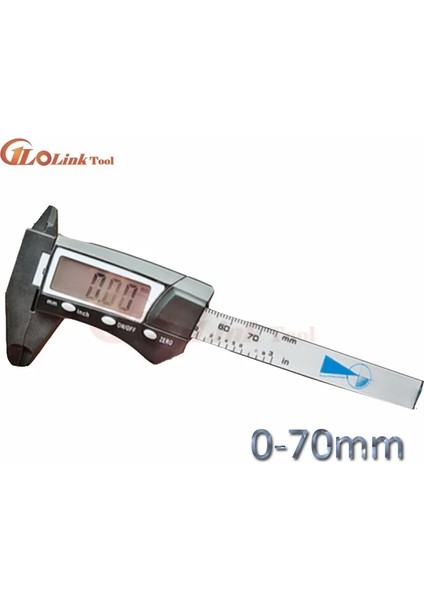 0-70MM Mini Cep Plastik Dijital Kumpas 0-70MM Elektronik Sürmeli Kumpas Kaydırıcı Kaliper Mücevher Kalınlık Ölçer (Yurt Dışından) fiyatları